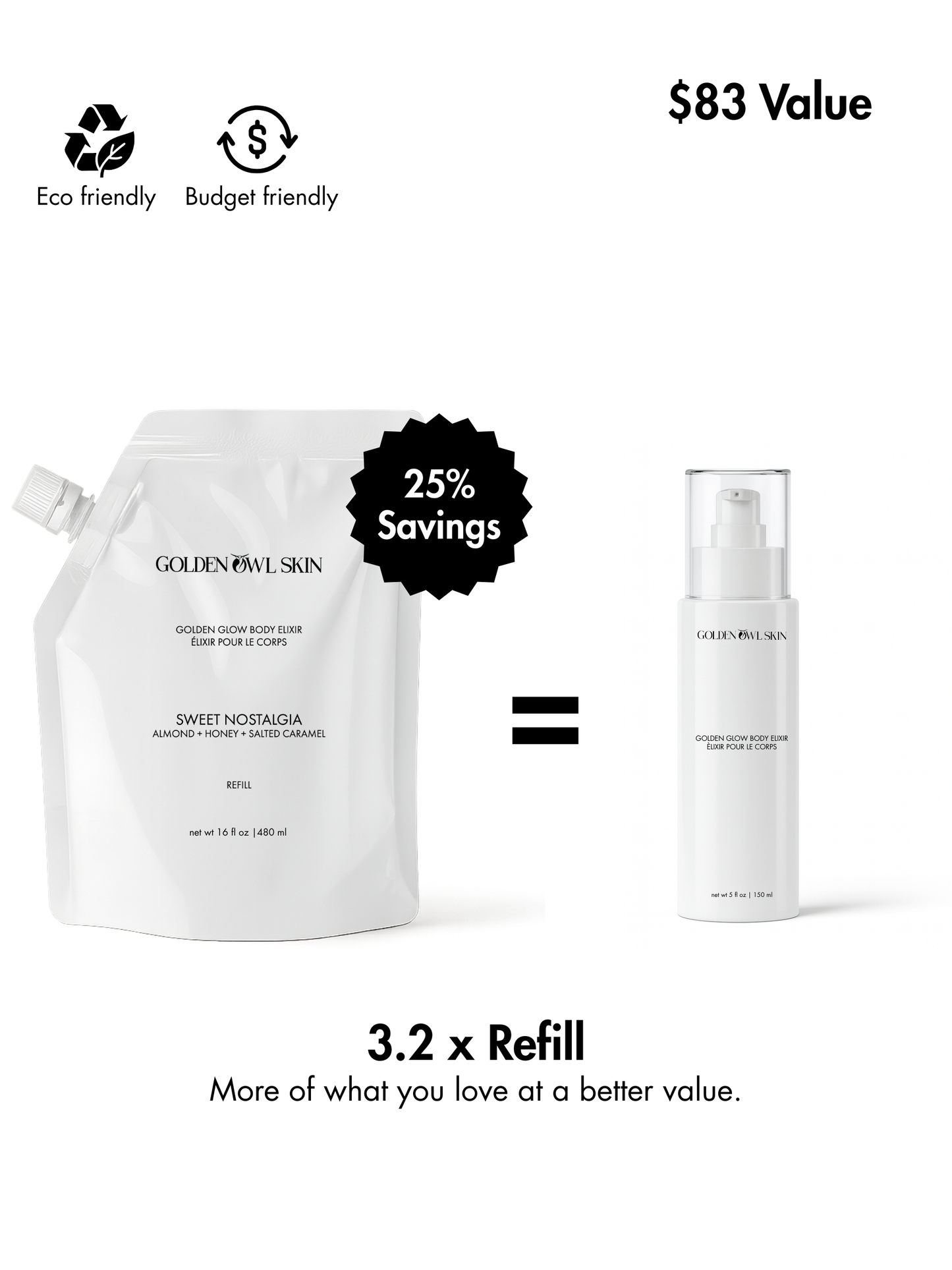 GOLDEN GLOW BODY ELIXIR REFILL