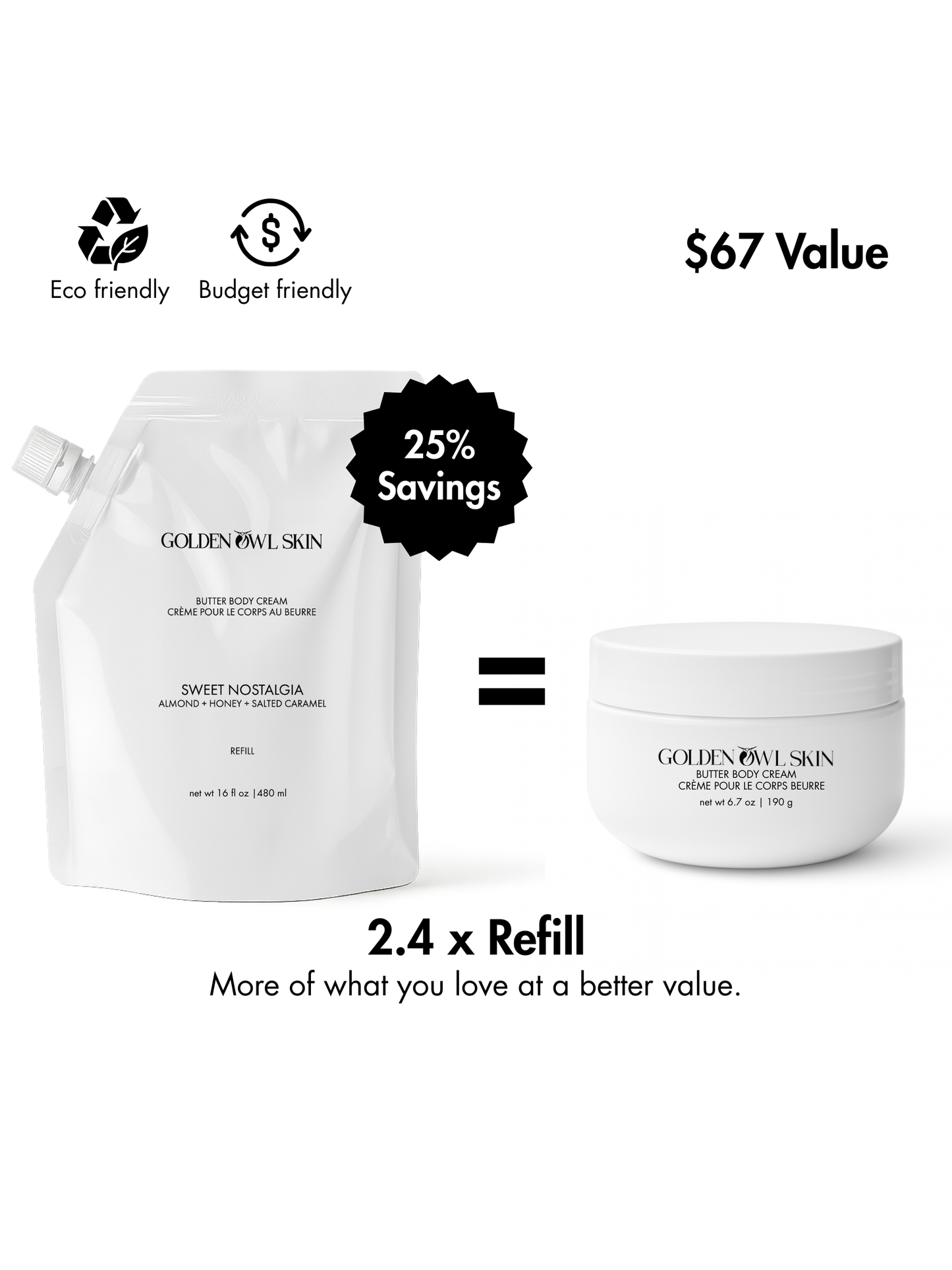 BUTTER BODY CREAM REFILL