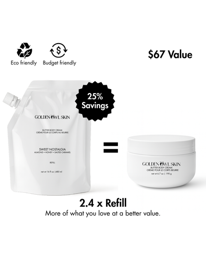 BUTTER BODY CREAM REFILL