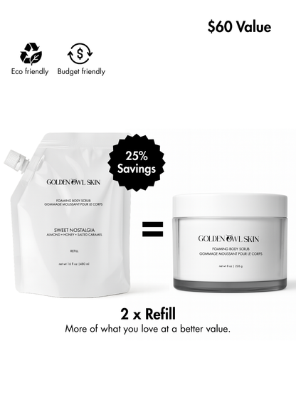 FOAMING BODY SCRUB REFILL